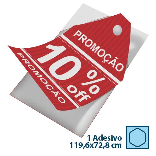 1 Etiqueta 72,8x119,6cm