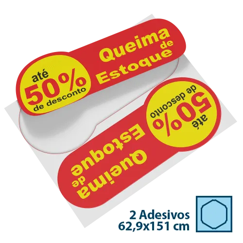 2 Queima Estoque 62,9x151cm