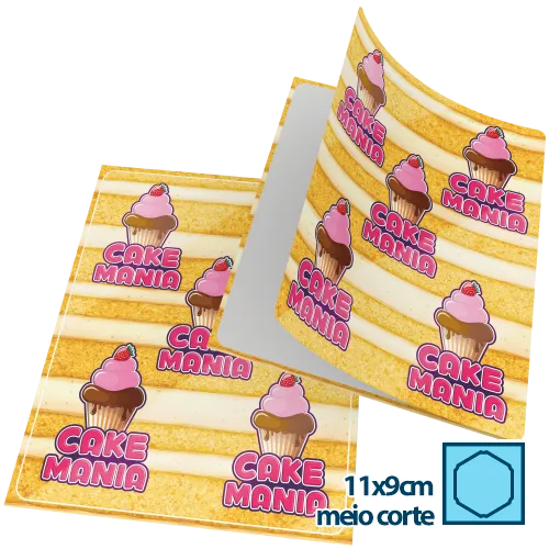 Adesivo em Vinil 9x11cm