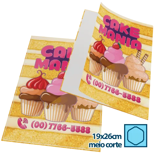 Adesivo em Vinil 19x26cm